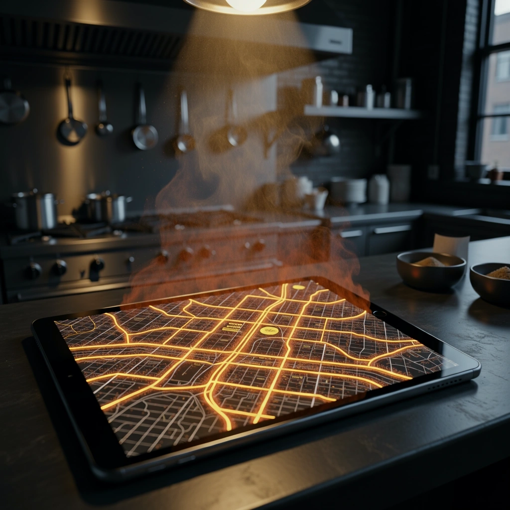 Hub Delivery Heatmap Toronto
